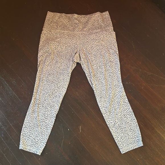 Athleta Patterned Tights - Picture 1 of 2